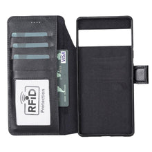 Load image into Gallery viewer, Google Pixel 6 Pro Leather Wallet Case Detachable RFID – Magic

