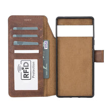 Load image into Gallery viewer, Google Pixel 6 Pro Leather Wallet Case Detachable RFID – Magic
