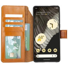 Load image into Gallery viewer, Google Pixel 7 Leather Wallet Case Detachable RFID – Magic
