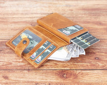 Load image into Gallery viewer, Palermo Leather Mechanical Card Holder
