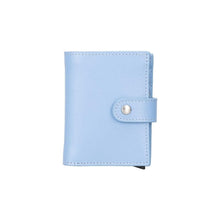 Load image into Gallery viewer, Palertag Zip Mechanical Leather Card Holder with AirTag Slot
