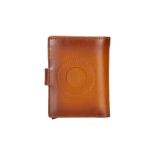 Load image into Gallery viewer, Palertag Zip Mechanical Leather Card Holder with AirTag Slot
