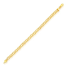 Load image into Gallery viewer, 5.0 mm 14k Yellow Gold Lite Charm Bracelet
