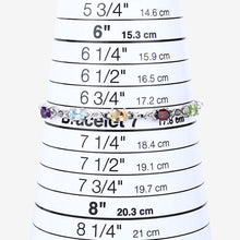 Load image into Gallery viewer, 2.24 Carat Genuine Multi Stone .925 Sterling Silver Bracelet
