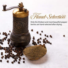 Load image into Gallery viewer, Black Tellicherry Peppercorns (Whole) for Grinder Refill
