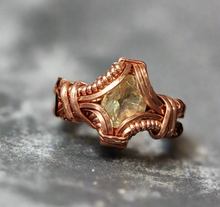 Load image into Gallery viewer, iamevibez &amp; Mystik Wire Wrapped Moissanite Ring
