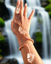 Load image into Gallery viewer, Beautiful Custom Wire Wrapped Ring Bracelet
