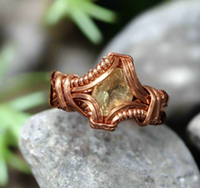 Load image into Gallery viewer, iamevibez &amp; Mystik Wire Wrapped Moissanite Ring
