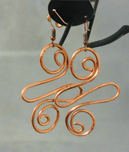 Load image into Gallery viewer, Copper Earring Design
