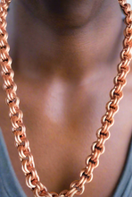 Load image into Gallery viewer, Custom Copper Chain "When 2 Link"
