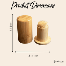 Load image into Gallery viewer, Bamboo Toothpick Holder
