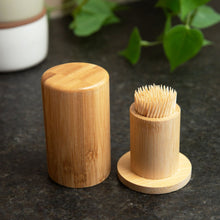 Load image into Gallery viewer, Bamboo Toothpick Holder
