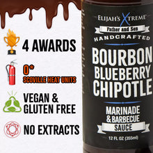 Load image into Gallery viewer, Bourbon Blueberry Chipotle BBQ Sauce &amp; Marinade
