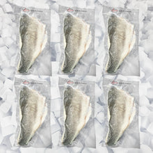 Load image into Gallery viewer, Branzino Fillet 2 x Portions per Pack, Skin On (Bulk Case)
