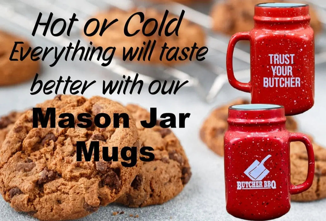 Mason Jar Drinking Mugs