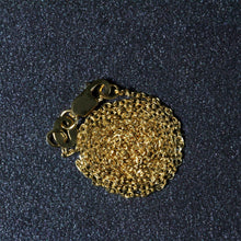 Load image into Gallery viewer, 14k Yellow Gold Diamond Cut Cable Link Chain 0.8mm
