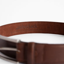 Load image into Gallery viewer, Leather Belt (Chestnut)
