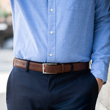 Load image into Gallery viewer, Leather Belt (Chestnut)
