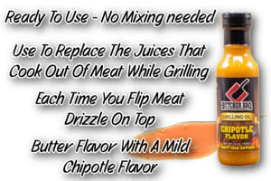 Grilling Oil Chipotle Butter Flavor / Turkey Injection