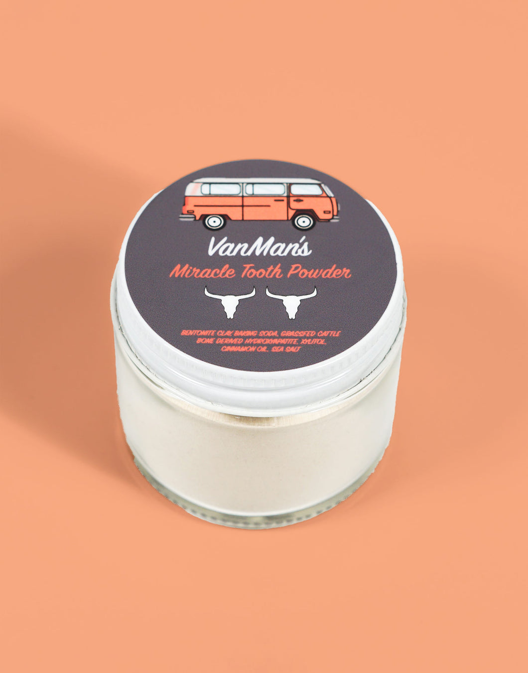 VanMan's Miracle Tooth Powder - Cinna-Bone 2 oz