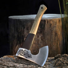 Load image into Gallery viewer, Compact Camping Axe "Skarnulf"
