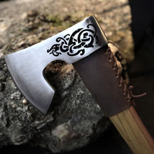 Load image into Gallery viewer, Compact Camping Axe "Skarnulf"
