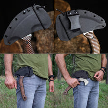Load image into Gallery viewer, Compact tomahawk "Balor" with polymer composite handle
