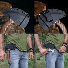 Load image into Gallery viewer, Compact tomahawk "Mingan" with polymer composite handle
