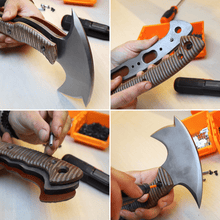 Load image into Gallery viewer, Compact tomahawk "Mingan" with polymer composite handle
