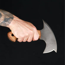 Load image into Gallery viewer, Compact tomahawk "NIKIDO" with engraved handle
