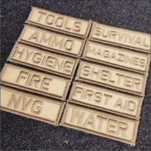 Load image into Gallery viewer, Preppers Patch Pack - 10 Piece Set - 1x3 Patches
