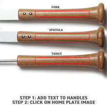 Load image into Gallery viewer, "Silver Slugger" Grill Set with Customized Handles
