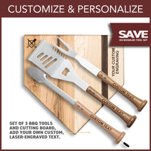 Load image into Gallery viewer, "Silver Slugger" Grill Set with Customized Handles
