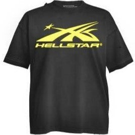 Hellstar Classic Logo Tee Yellow