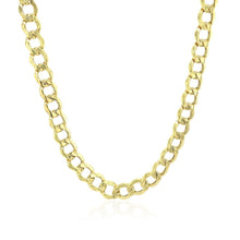Load image into Gallery viewer, 5.3mm 10k Yellow Gold Curb Chain
