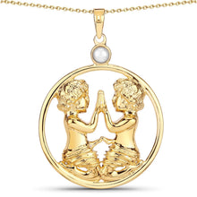Load image into Gallery viewer, 0.45 Carat Genuine Pearl .925 Sterling Silver Pendant
