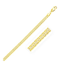 Load image into Gallery viewer, 4.4mm 14k Yellow Gold Solid Miami Cuban Chain
