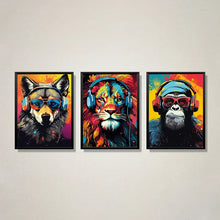 Load image into Gallery viewer, DecorBites™ Animal Headphones Gaming Posters for Teens
