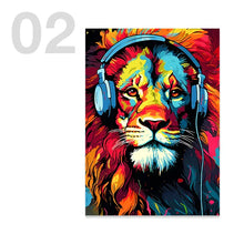Load image into Gallery viewer, DecorBites™ Animal Headphones Gaming Posters for Teens

