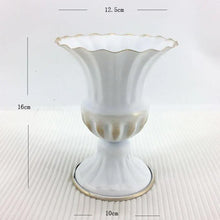 Load image into Gallery viewer, DecorBites™ Elegant Metal Flower Vase Candle Holders
