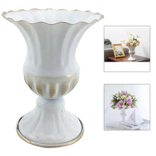 Load image into Gallery viewer, DecorBites™ Elegant Metal Flower Vase Candle Holders

