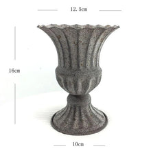 Load image into Gallery viewer, DecorBites™ Elegant Metal Flower Vase Candle Holders
