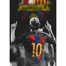 Load image into Gallery viewer, DecorBites™ Football Star M-Messi Poster for Home Decor
