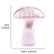 Load image into Gallery viewer, DecorBites™ Glass Mushroom Hydroponic Planter for Home &amp; Garden
