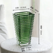 Load image into Gallery viewer, DecorBites™ Premium Crystal Glass Vase for Home Décor

