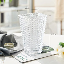 Load image into Gallery viewer, DecorBites™ Premium Crystal Glass Vase for Home Décor
