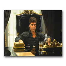Load image into Gallery viewer, DecorBites™ "Scarface Tony Montana Canvas Wall Art Print"
