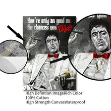 Load image into Gallery viewer, DecorBites™ "Scarface Tony Montana Canvas Wall Art Print"
