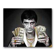 Load image into Gallery viewer, DecorBites™ "Scarface Tony Montana Canvas Wall Art Print"
