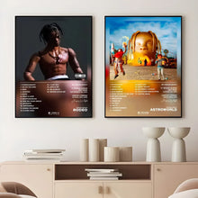 Load image into Gallery viewer, DecorBites™ Travis Scott Album Poster - Waterproof Wall Art
